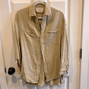 ACACIA Santa Fe top Gauze - Tan S